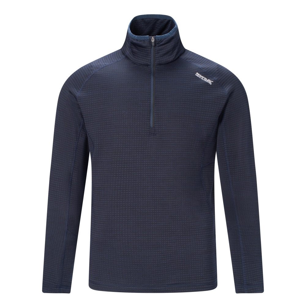 Regatta Langarmshirt Regatta Yonder II Fleece mit halblangem Reißverschluss Herren
