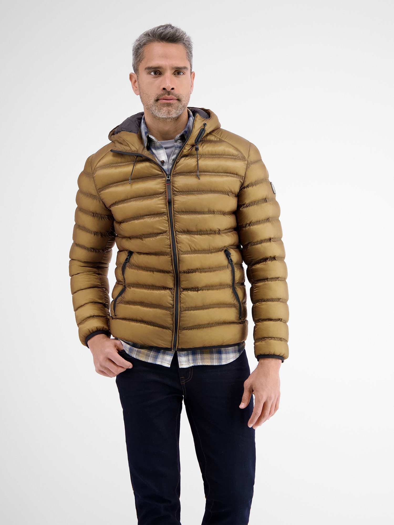 LERROS Steppjacke Steppblouson mit Kapuze