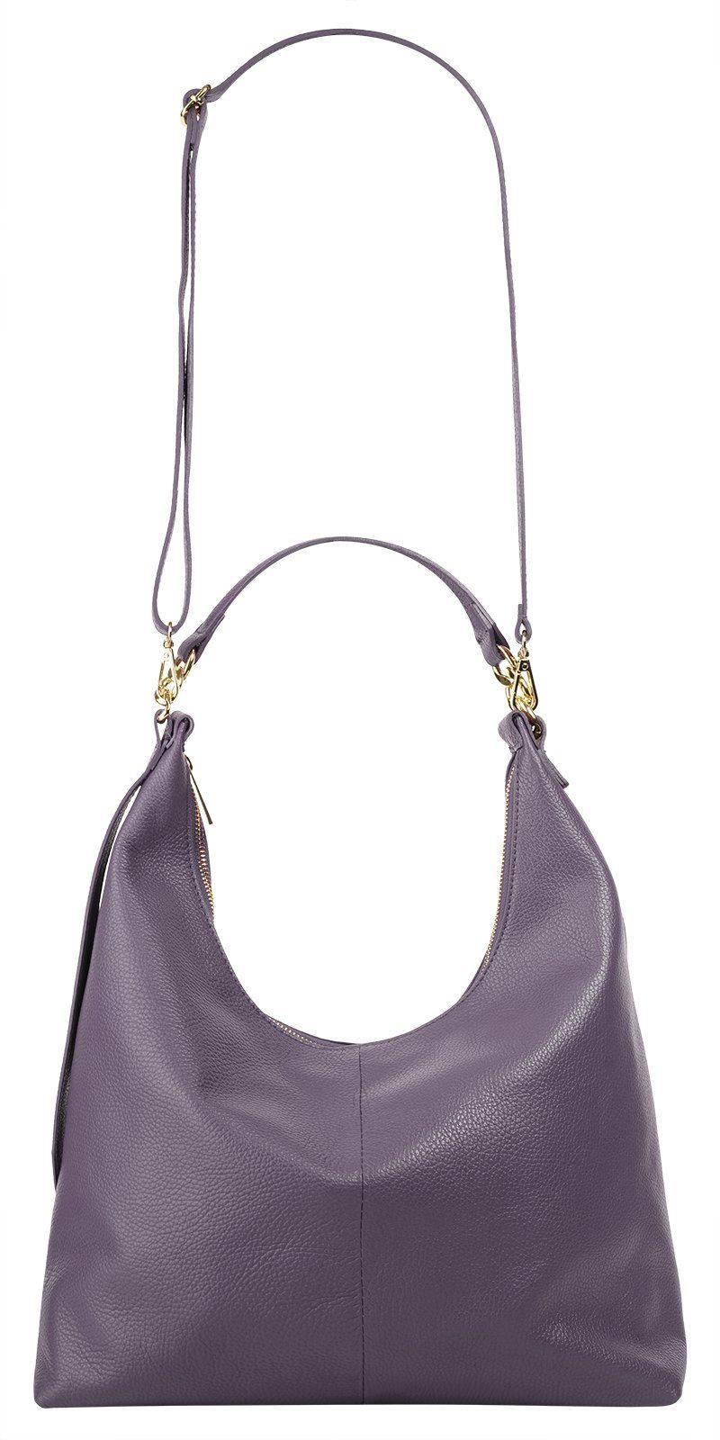 Samantha Look Shopper, Made in Italy, Große Handtasche mit Smartphonefach