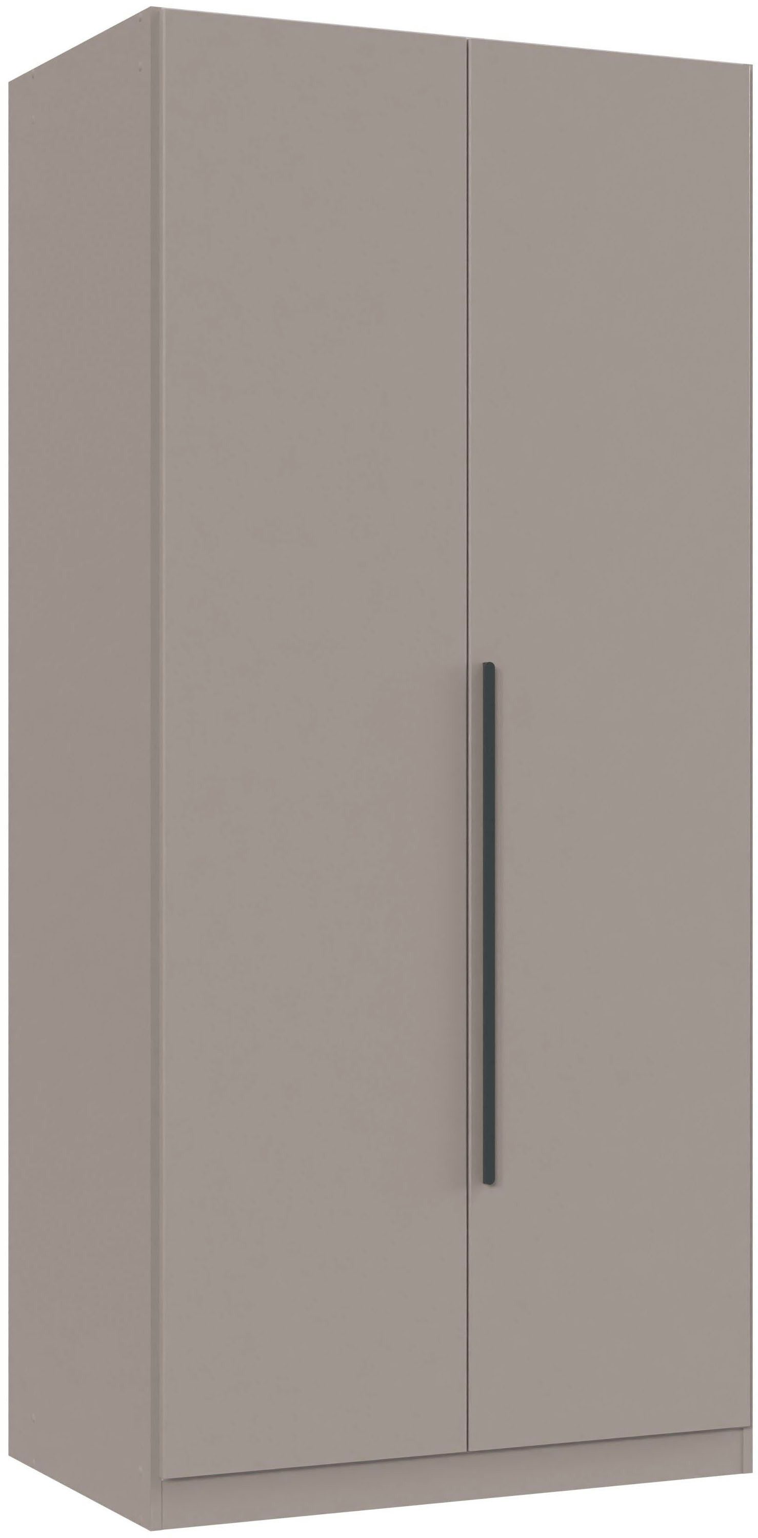 Wimex Drehtürenschrank Marburg in der Breite 90cm, inkl. Kleiderstange und Einlegeboden in verschiedenen Farbvarianten erhältlich