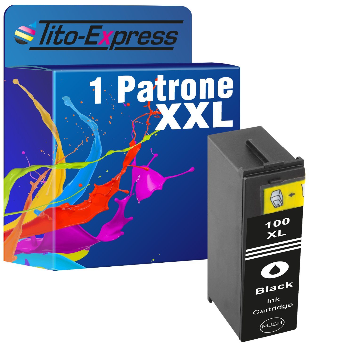 S505 Tintenpatrone 100XL ersetzt 705 S815 S816 Tito-Express Lexmark 905) 209 100 XL S300 Pro (für S605 S305 Lexmark 901 S402 805 Black