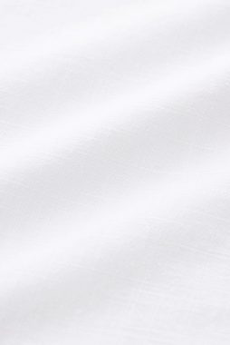 Next Blusenshirt Oberteil aus Leinengemisch mit Häkelbesatz (1-tlg)