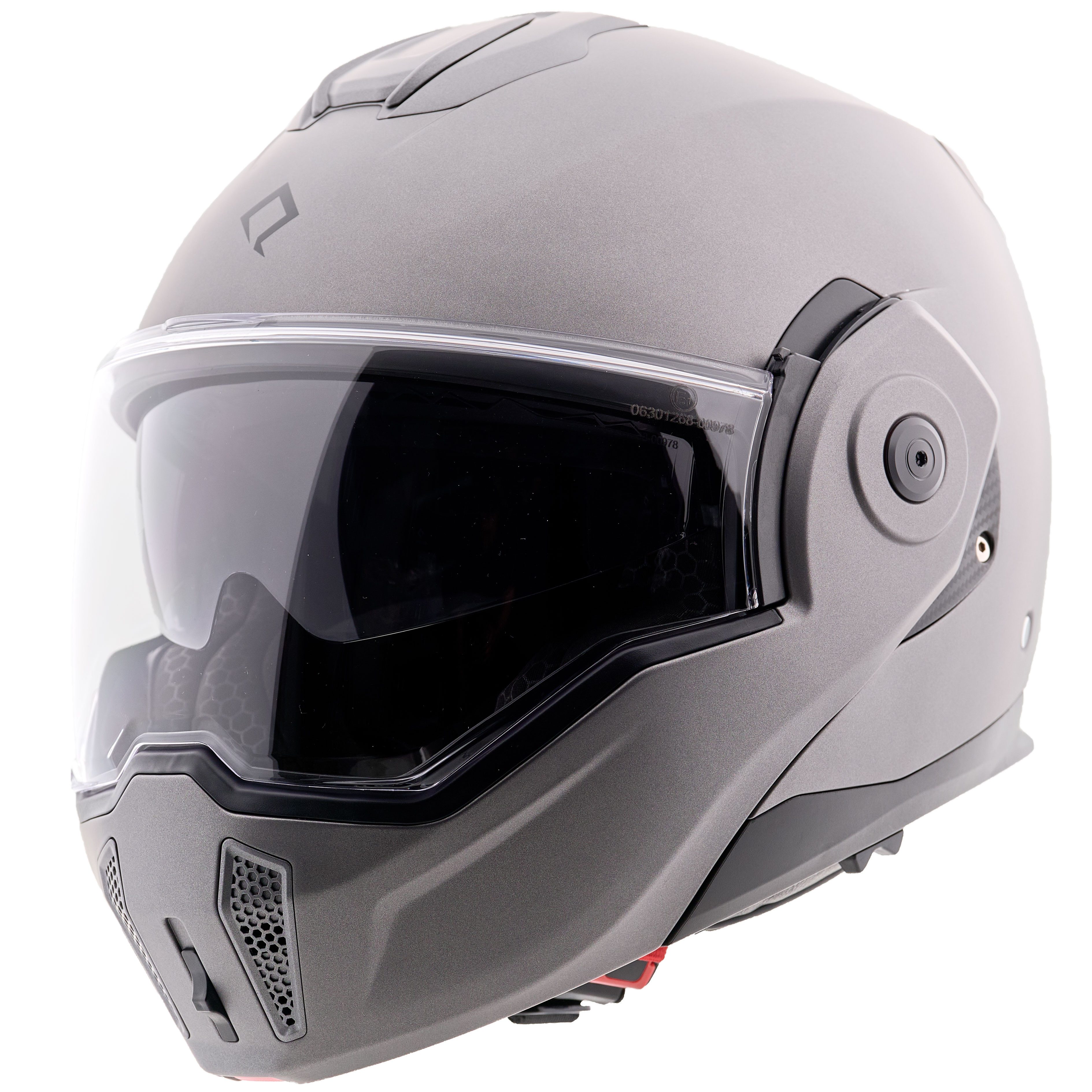 Burnout Motorradhelm Flipback Voyager Iron