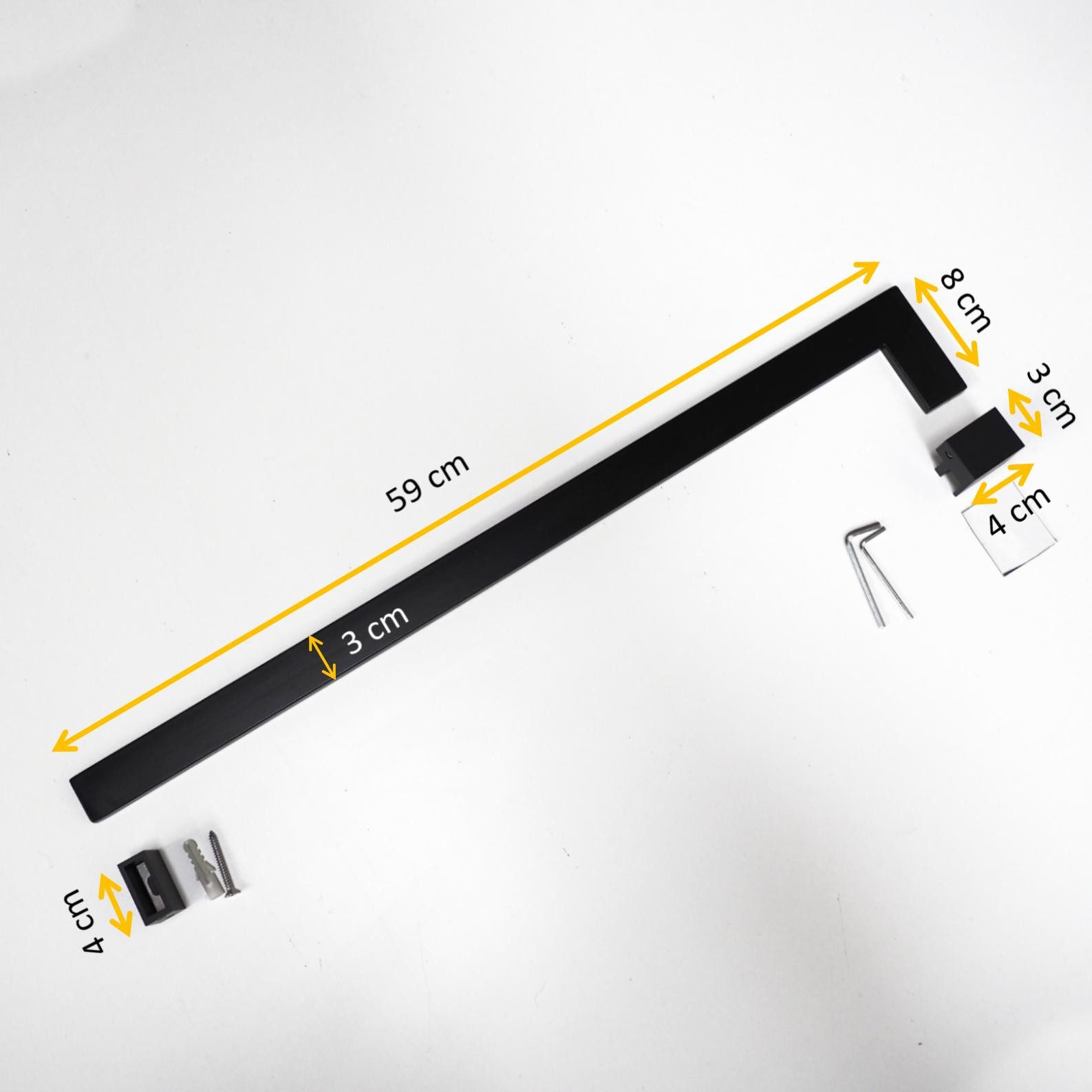 WITEN&NOCK Duschwand-Stabilisationsstange Stabilisator Stabilisationsbügel günstig online kaufen