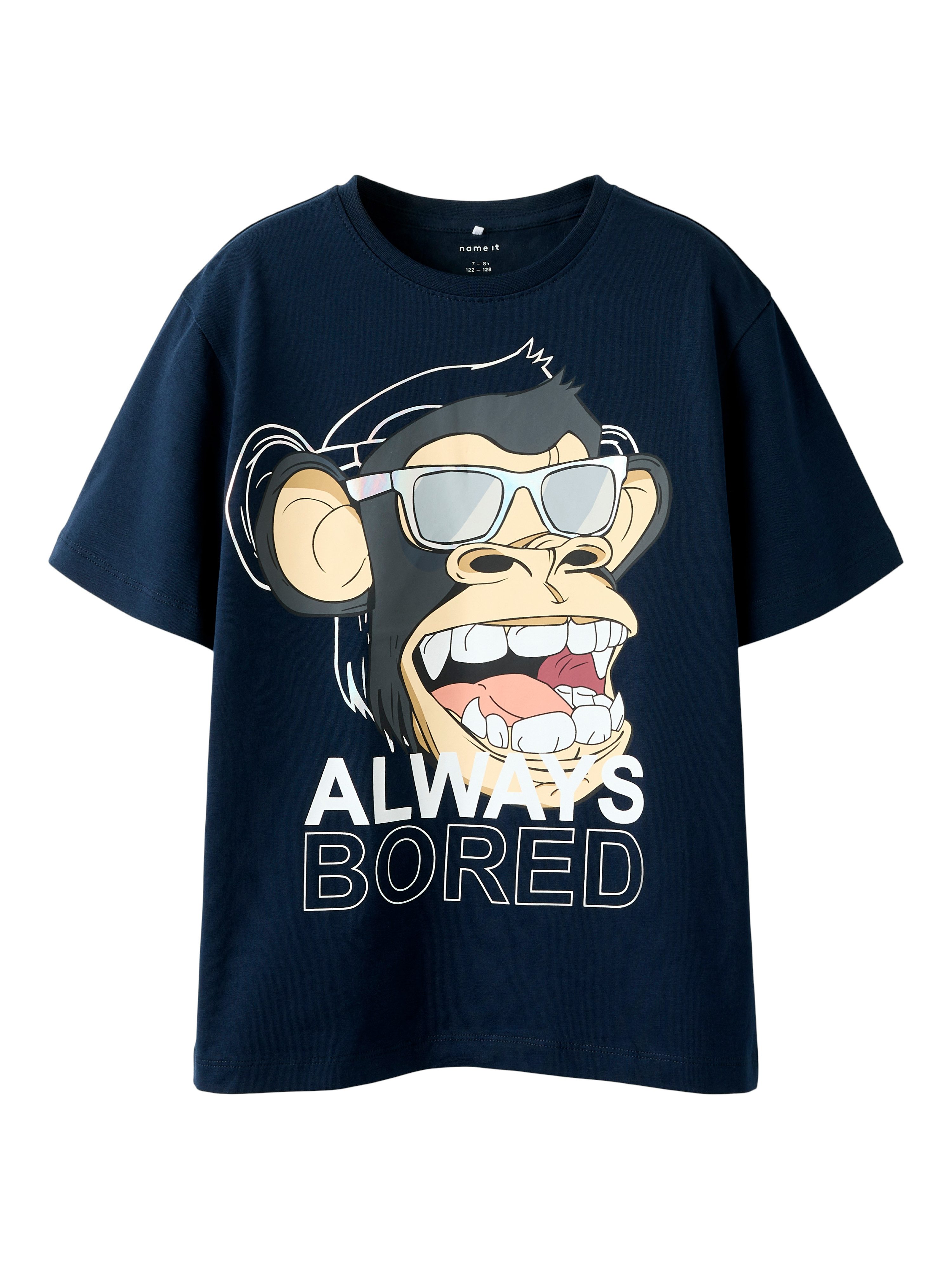 T-Shirt NKMFADDY BOD SS NREG TOP BOX SKY