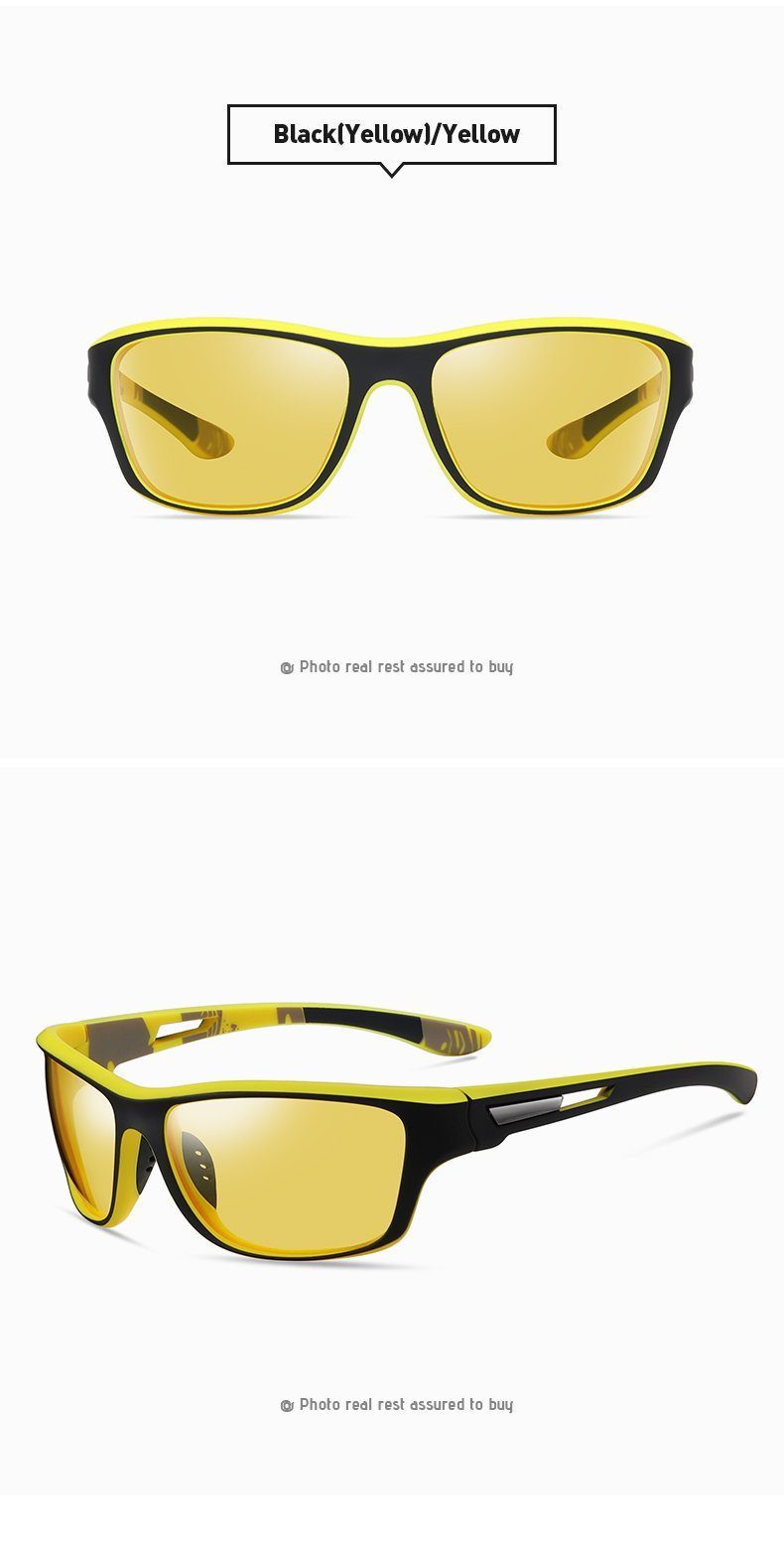 PACIEA Fahrradbrille Sportbrille Polarisiert Ultraleicht Damen Herren UV Schutz