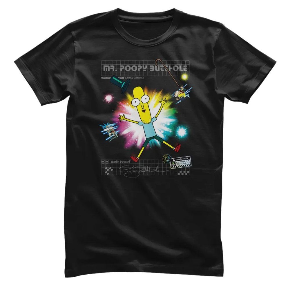 Rick and Morty T-Shirt MR Poopy Butthole T-Shirt