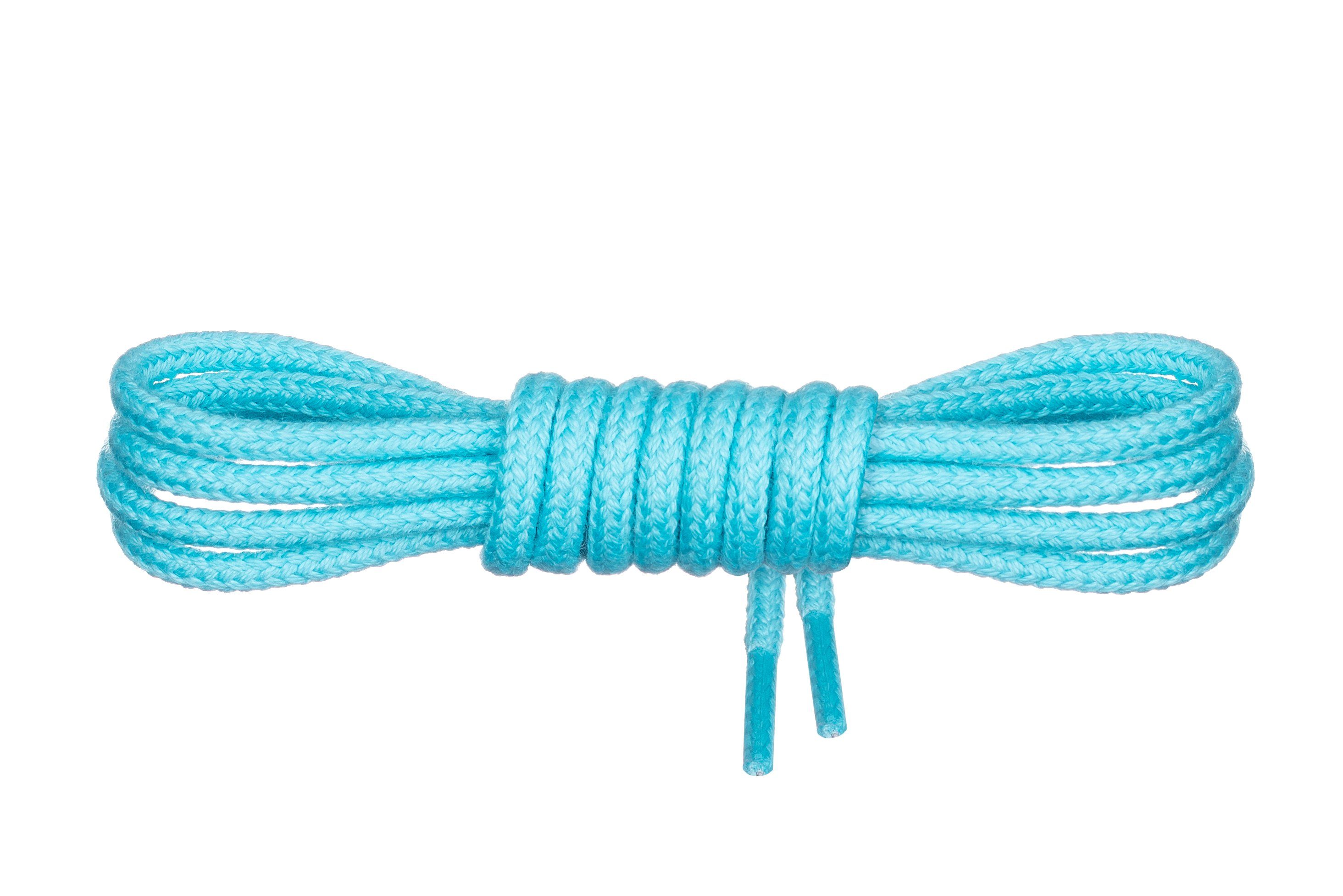 Mount Swiss Schnürsenkel runde Schnürsenkel aus 100% Baumwolle, reißfest, ø 3 mm -4 mm, Längen