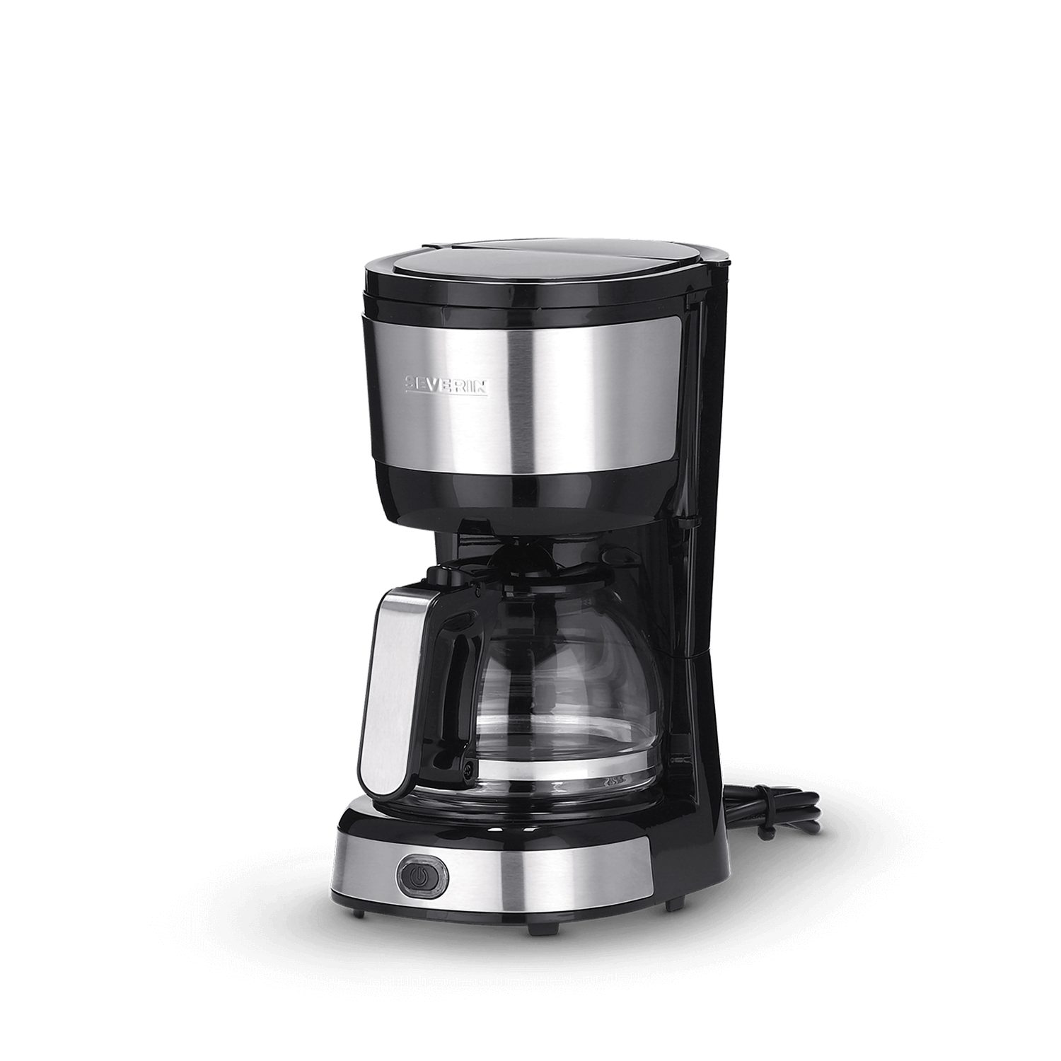 Severin Kaffeemaschine mit Mahlwerk KA 4808, 0.56l Kaffeekanne, nein 1x 2 Filter, Warmhaltefunktion