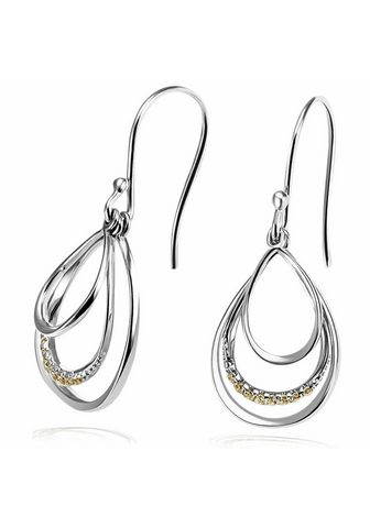 GOLDMAID Пары серьги 925 Sterlingsilber 18 Zirk...
