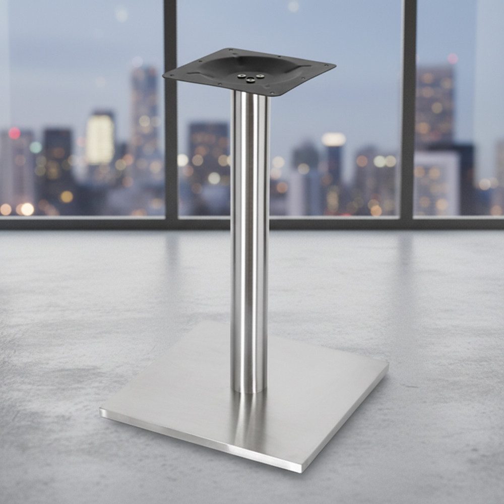 Mucola Möbelfuß Tischuntergestell 72CM Unterstellfuß Schreibtischbein Tischgestell, (Stück, 3-St), Kombinierbar mit einer Tischplatte Ihrer Wahl (Marmor, Granit, etc)