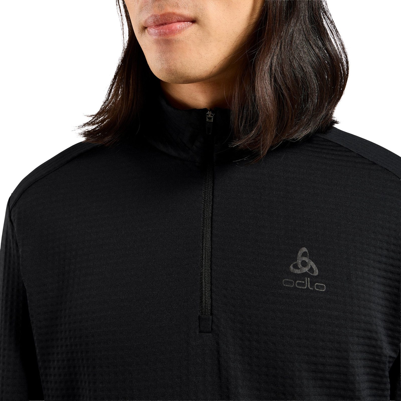 Odlo Laufshirt Essential Thermal mit Waffelstruktur