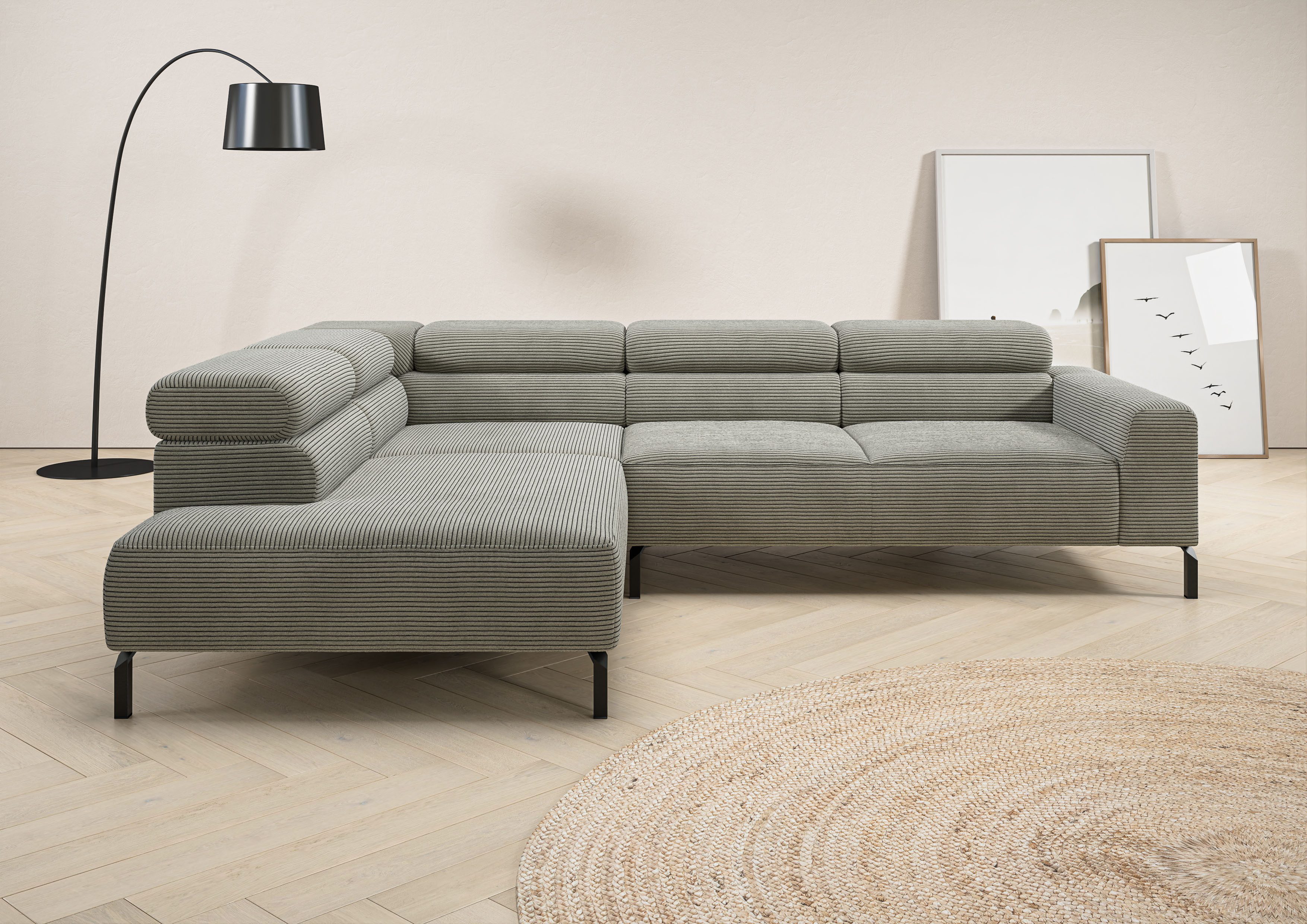 Places of Style Ecksofa Antonelli, L-Form, günstig online kaufen