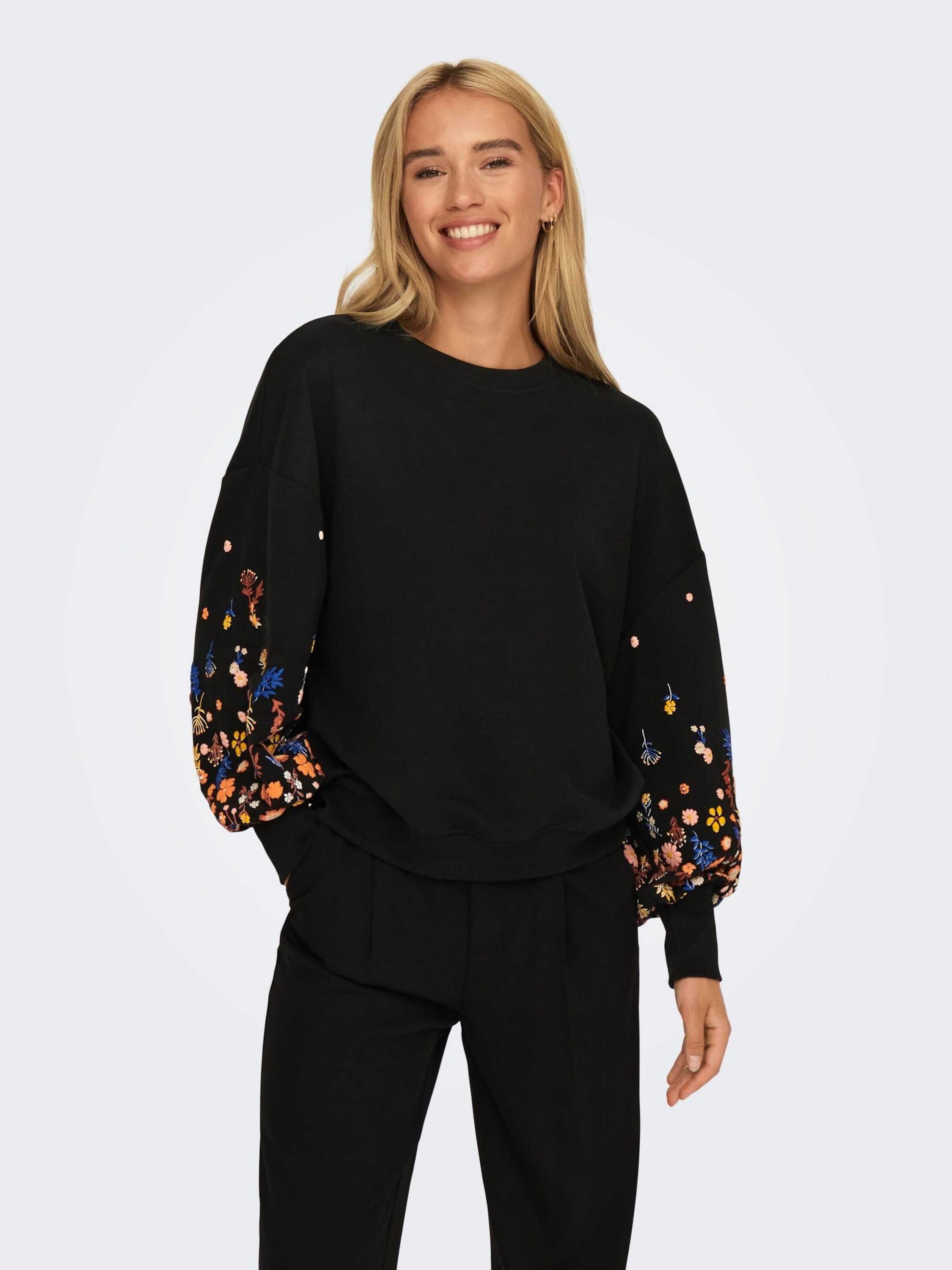 ONLY Sweatshirt ONLBrooke (1-tlg) Stickerei – Bild 3 von 5
