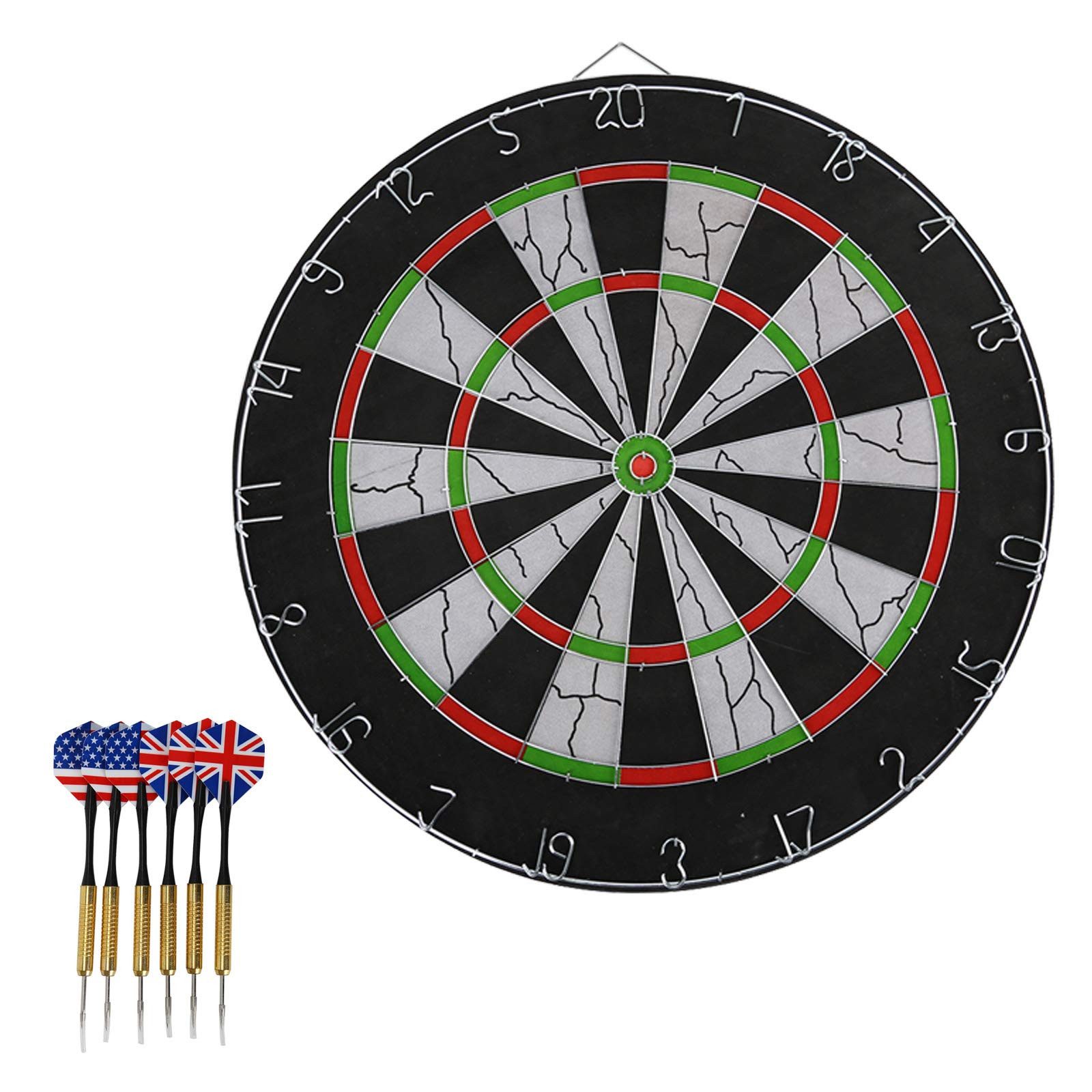 Youyijia Dartscheibe Darts Set Profi Dartscheibe Dartpfeile Dartboard Dart