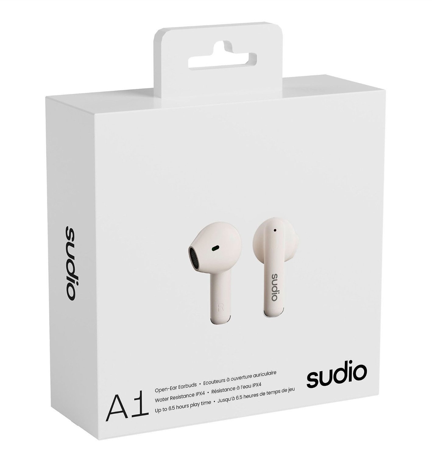 sudio Stockholm A1 Bluetooth® In-Ear Headset Ladecase IPX4 Touch-Steuerung wireless In-Ear-Kopfhörer (Nein, Bluetooth® 5.3, bis zu 30 Stunden Gesamtspielzeit)