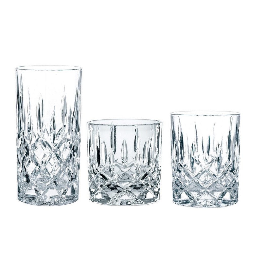 Nachtmann Gläser-Set Nachtmann Noblesse Becherset 18 tlg, Glas