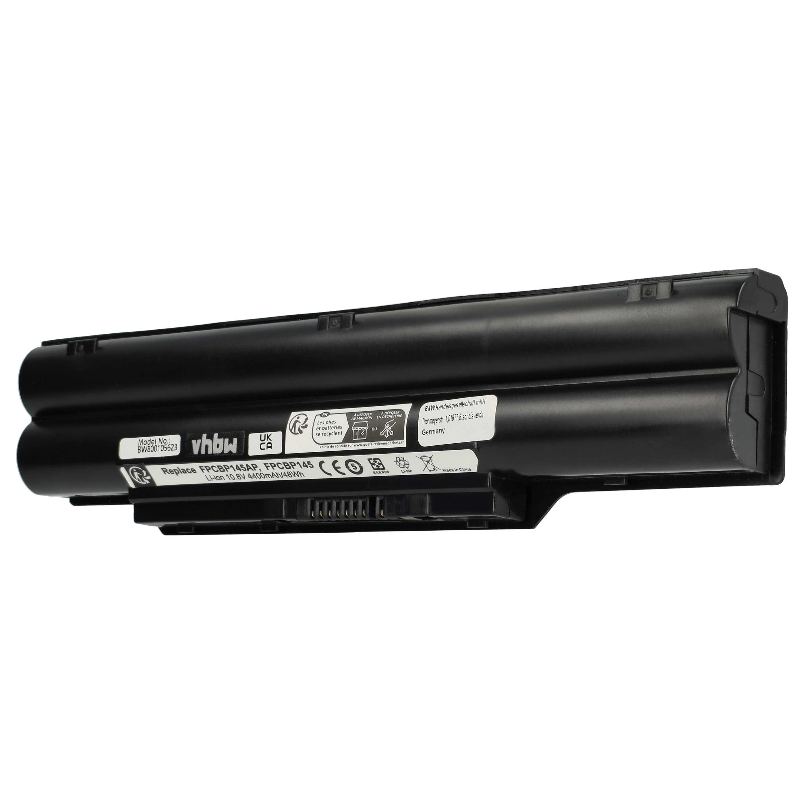 passend für Fujitsu LifeBook SH771, T580 Tablet PC, SH792, SH782, Laptop-Akku