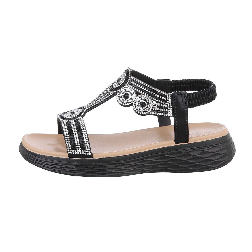 Damen Freizeit Keilsandalette