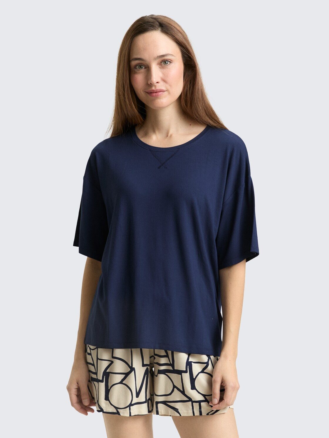 TOM TAILOR Pyjama Bodywear (2 tlg) Pyjama-Set mit Muster