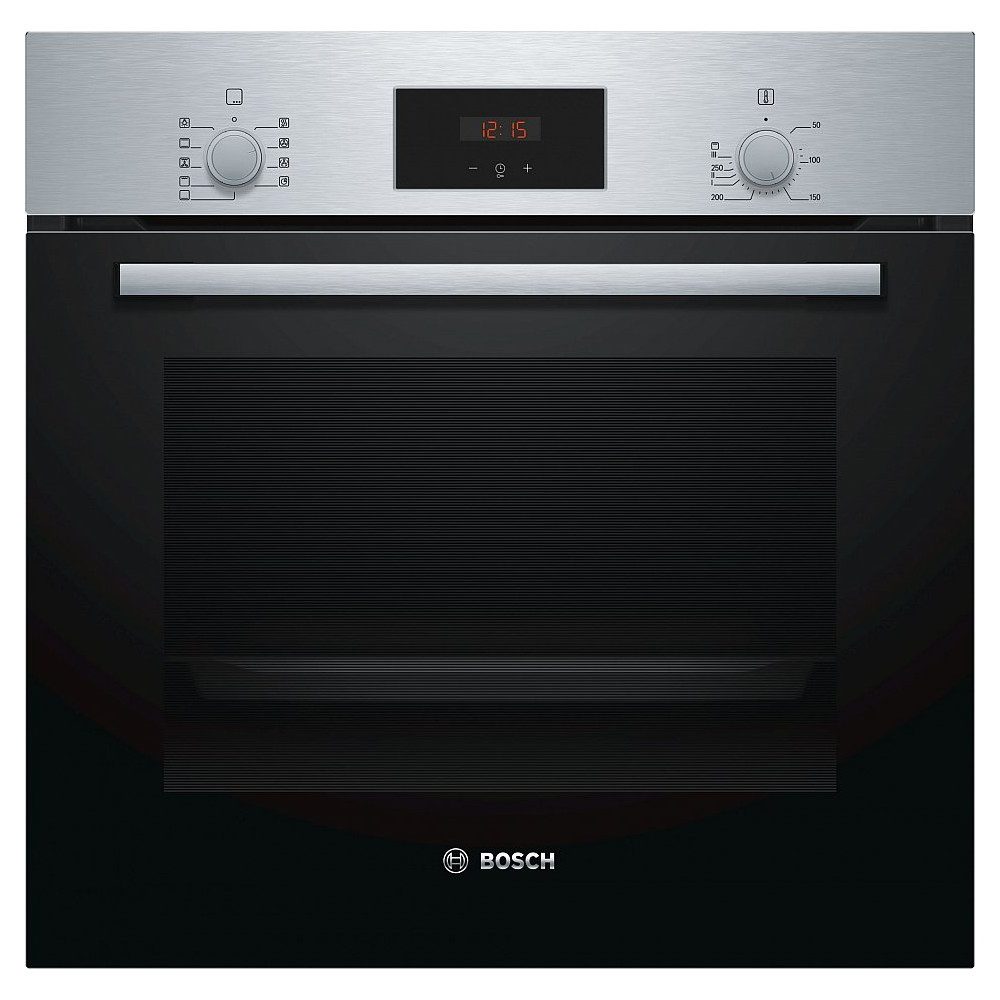 BOSCH Gasherd-Set Gas Herd Autark Bosch Teleskopauszug Backofen Umluft + GAS Kochfeld, mit 1-fach-Teleskopauszug