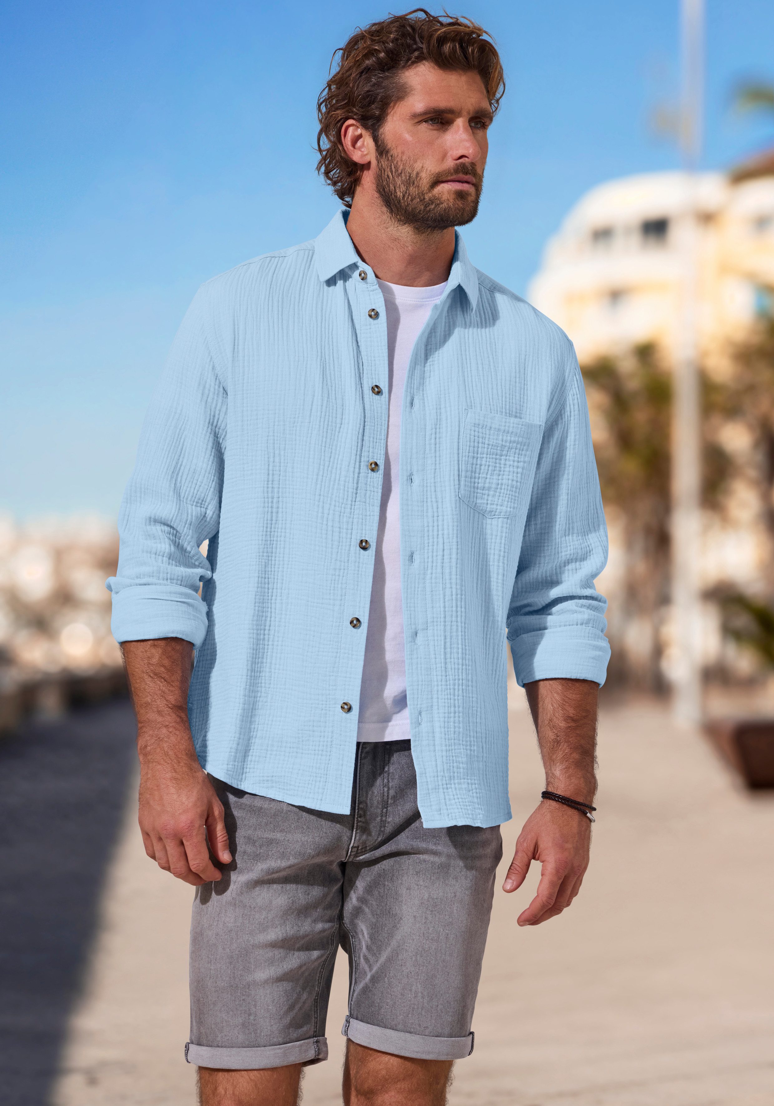 Langarmhemd Regular fit