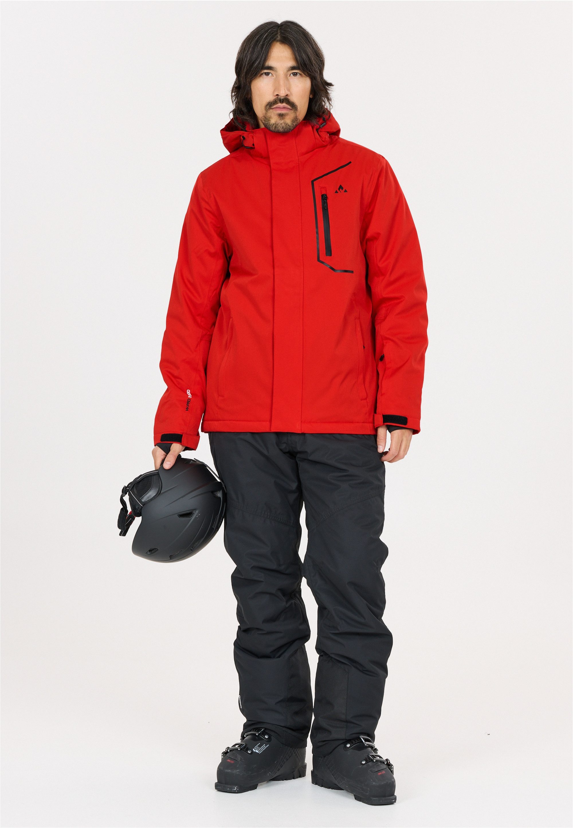 WHISTLER Skijacke Carbon mit wasserabweisender Membran