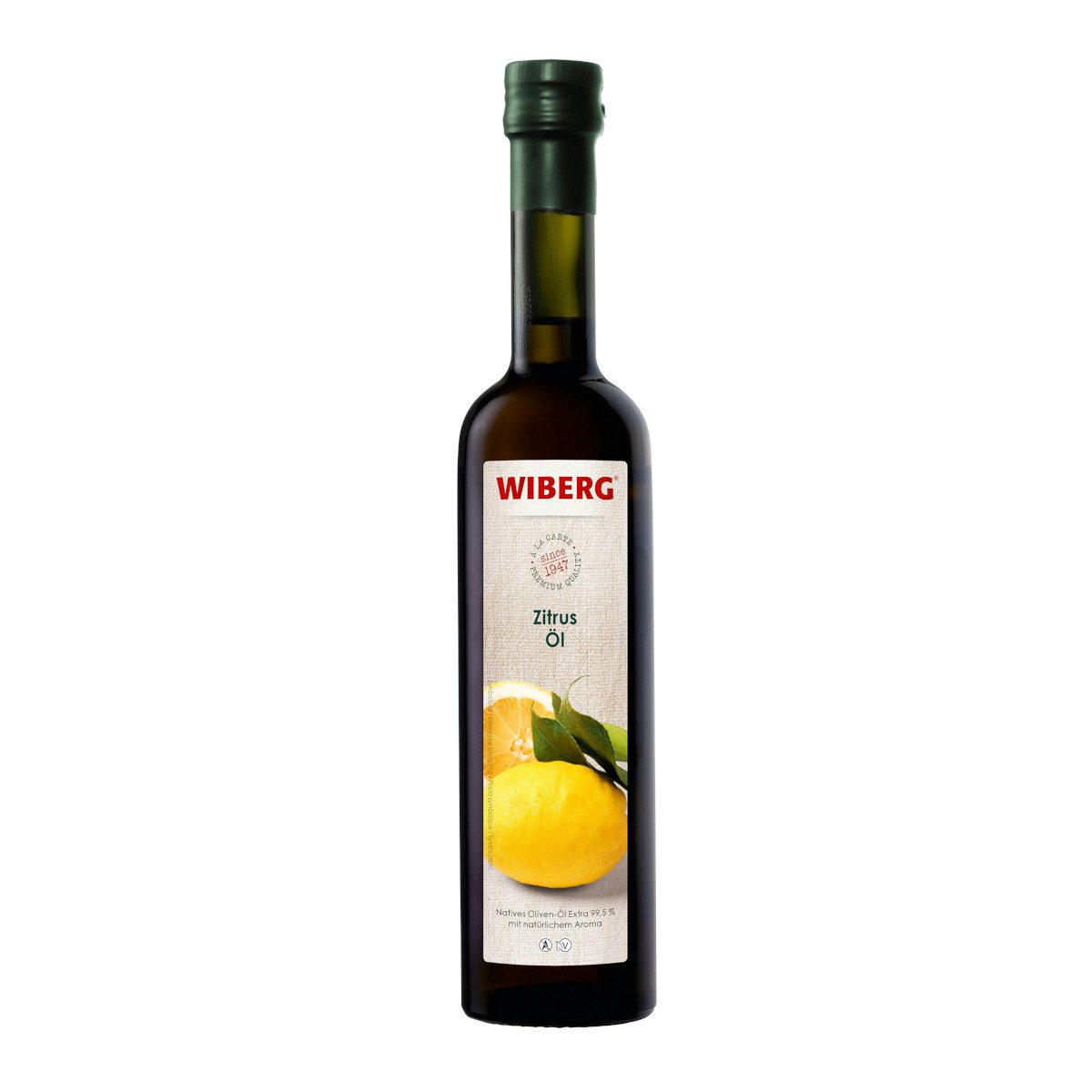 WIBERG Speiseöl, Wiberg Zitrus Öl aus hochwertigem nativem Olivenöl Flasche 500ml
