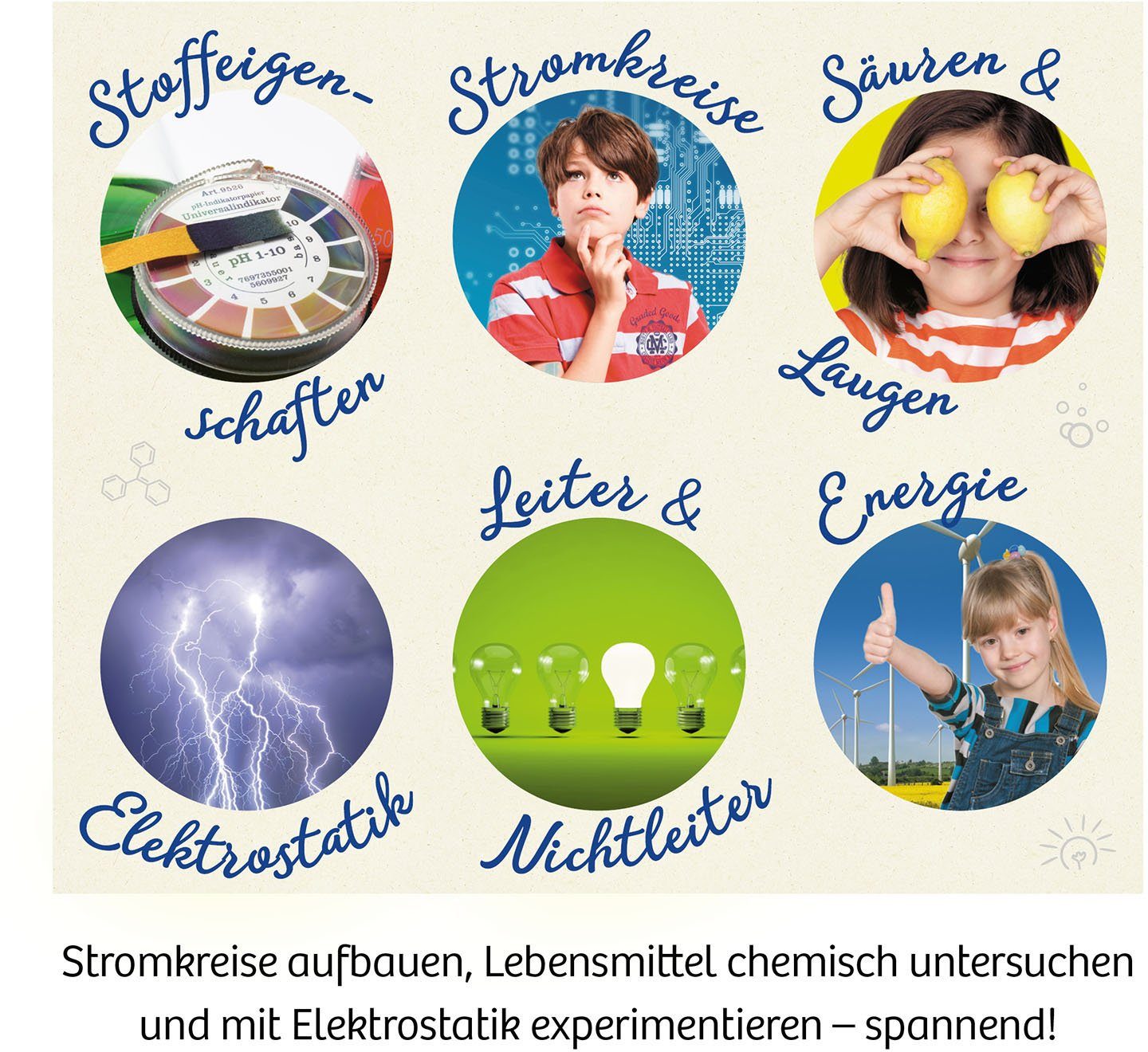 Experimentierkasten in 2022, Klasse Kosmos Germany + Schülerlabor 3. 4. Made