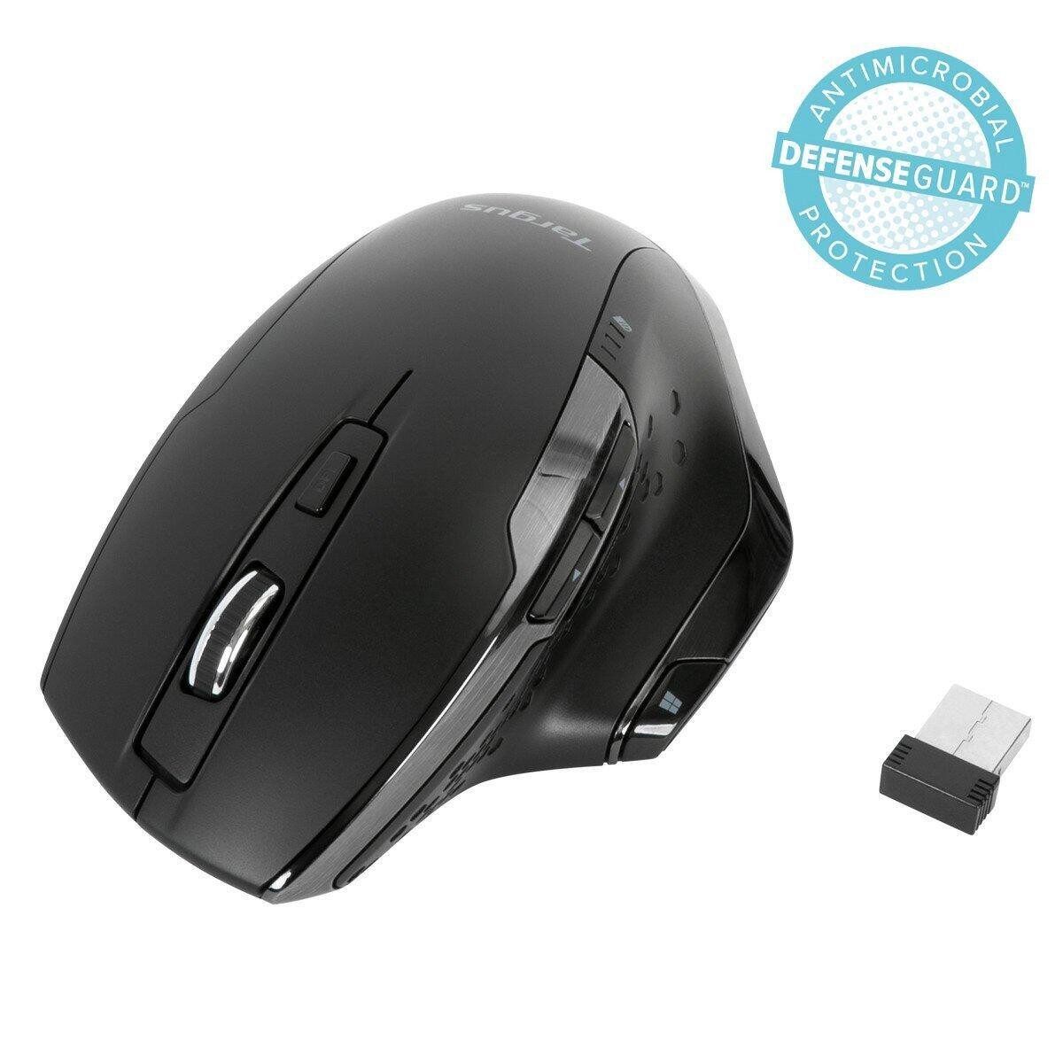 Targus Antimikrobielle ergonomische kabellose Maus Maus