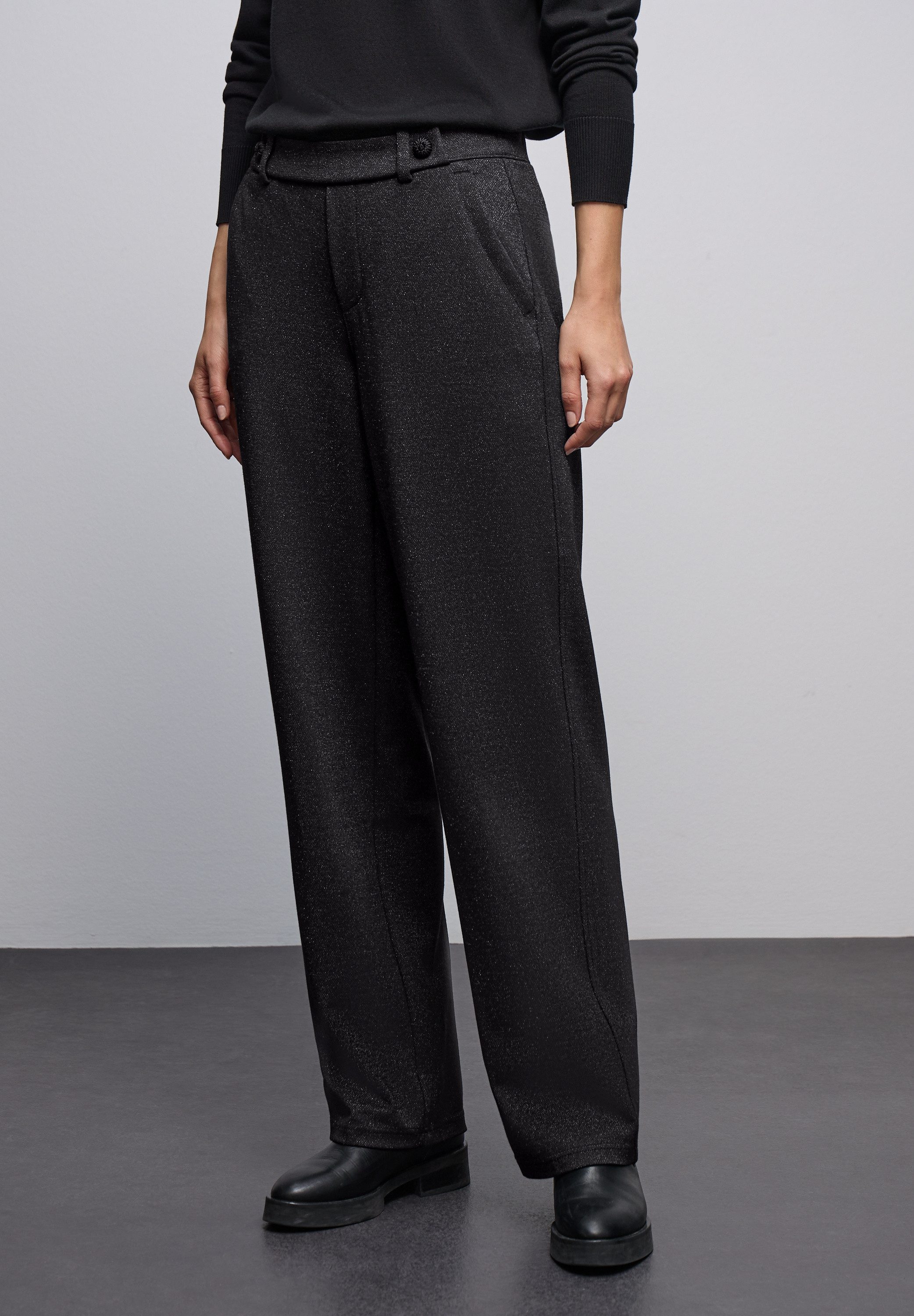 CECIL Stoffhose High Waist