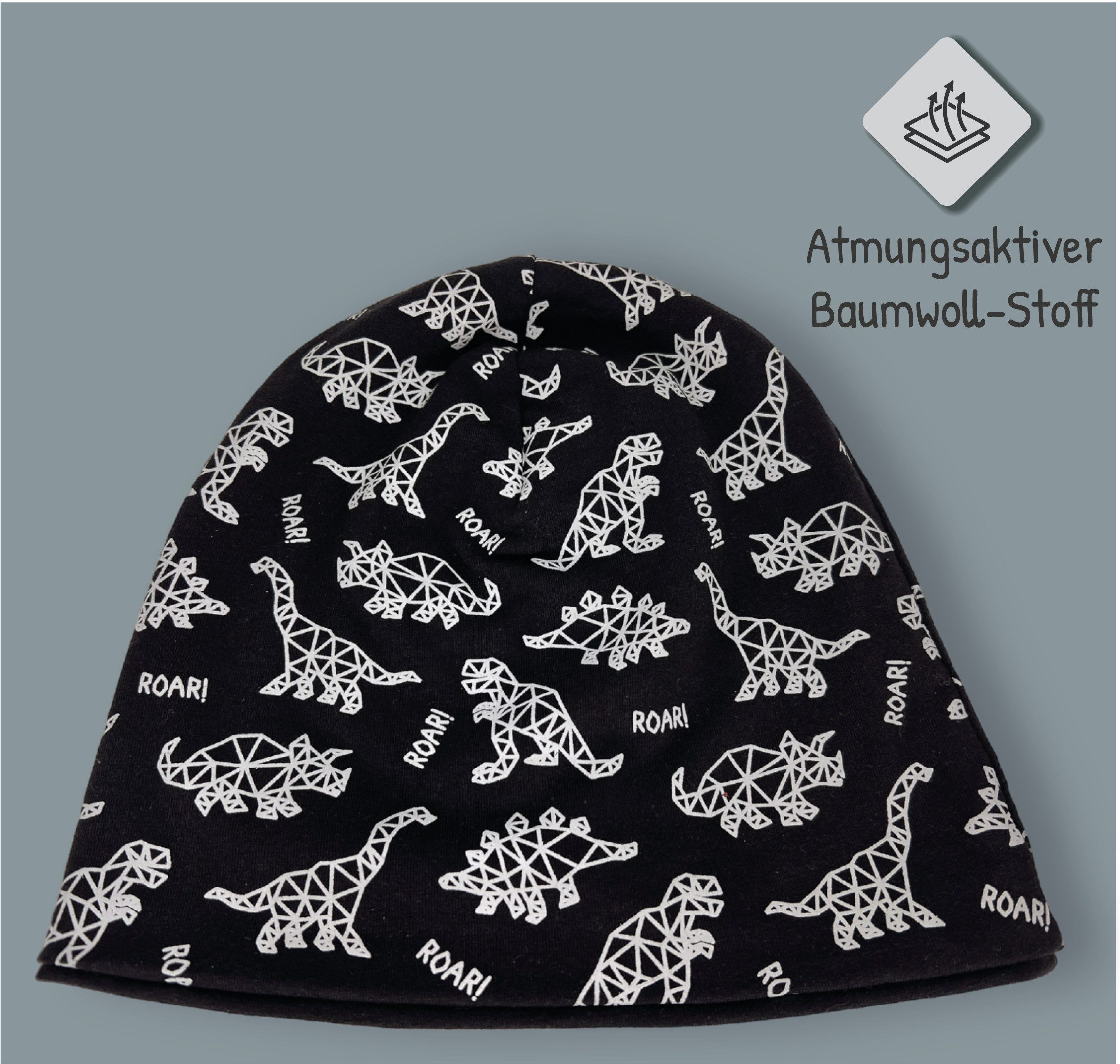 HECKBO Beanie 360° Reflektor Kinder Beanie Mütze & Loop Schal Set – Bild 5 von 5