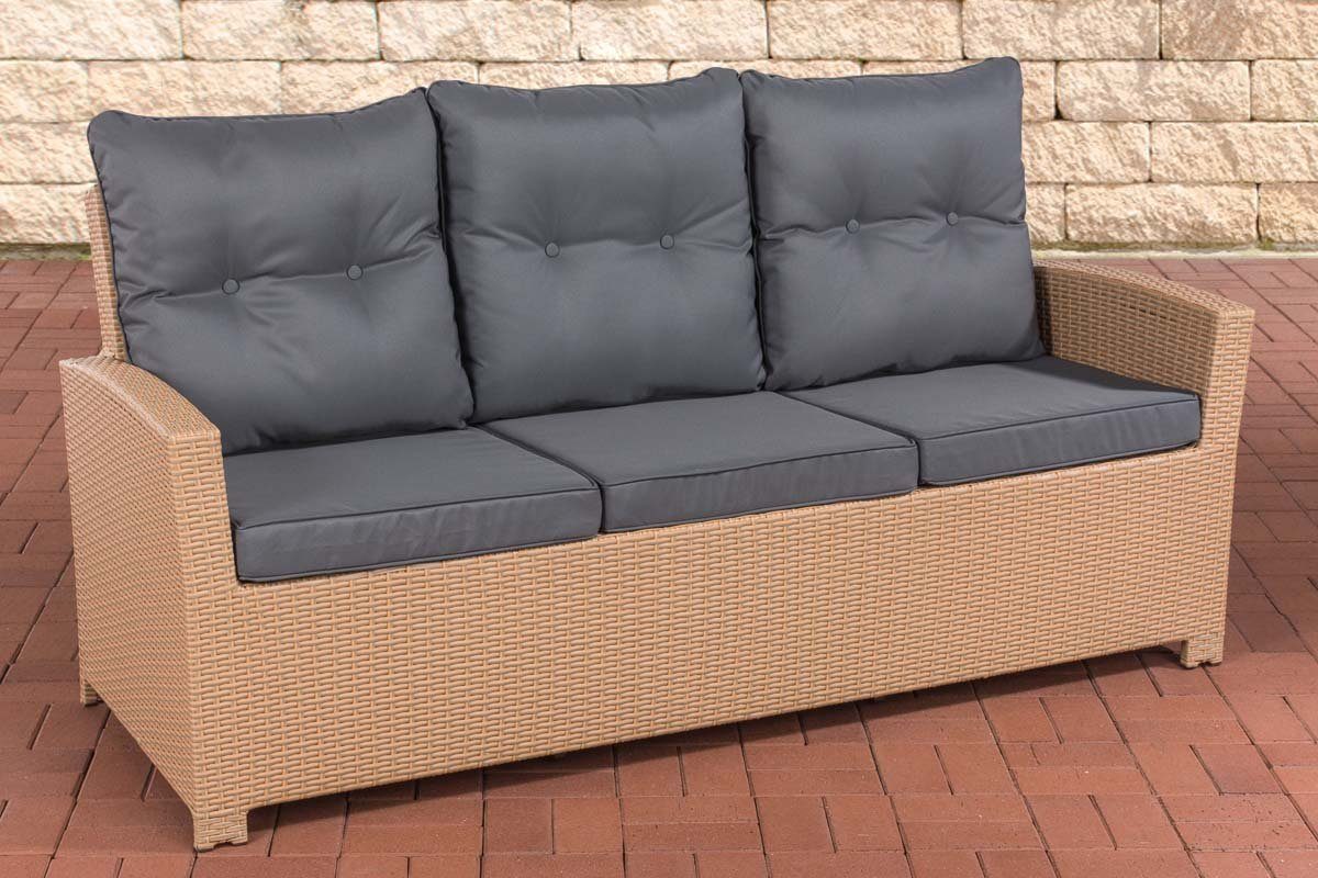 CLP Loungeset 3er Sofa Fisolo Gartenm bel wetterfest CLP Loungeset 3er Sofa Fisolo Gartenm bel wetterfest