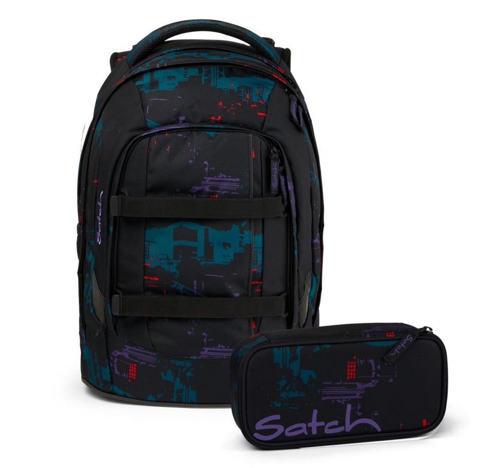 Satch Schulrucksack Set Pack (2tlg., inkl. Schlamperbox)