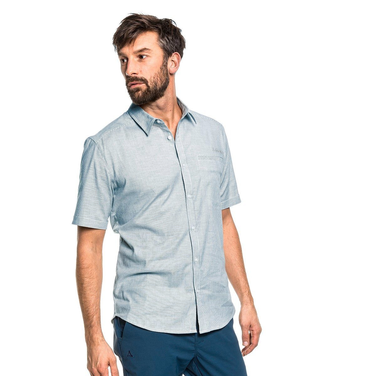 Schöffel Kurzarmhemd Wakefield (recyceltem Material) urban günstig online kaufen