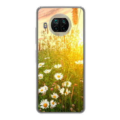 MuchoWow Handyhülle Blumen - Gänseblümchen - Natur - Sonne - Horizont, Phone Case, Handyhülle Xiaomi Mi 10T Lite, Silikon, Schutzhülle