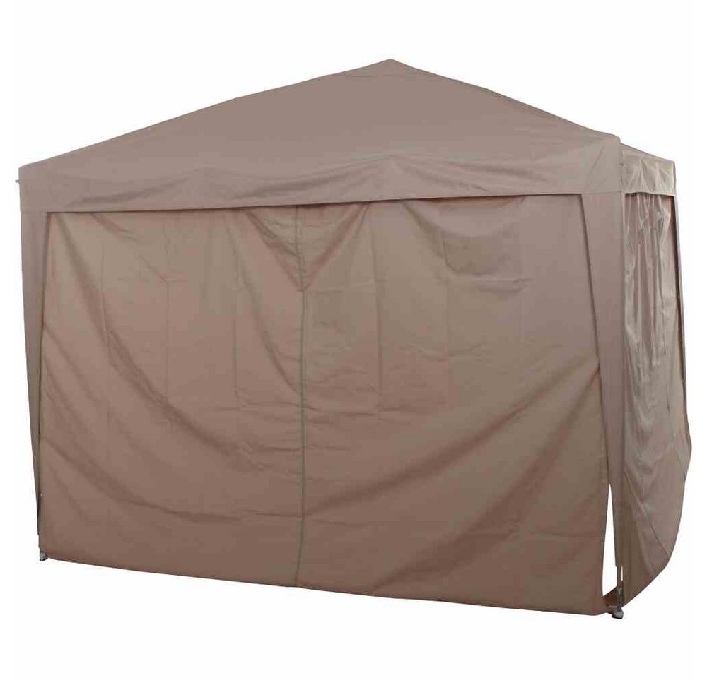 Thumbnail - Gartentrends Pavillon Starter, in grau, taupe - 300x260x300 (BxHxT)