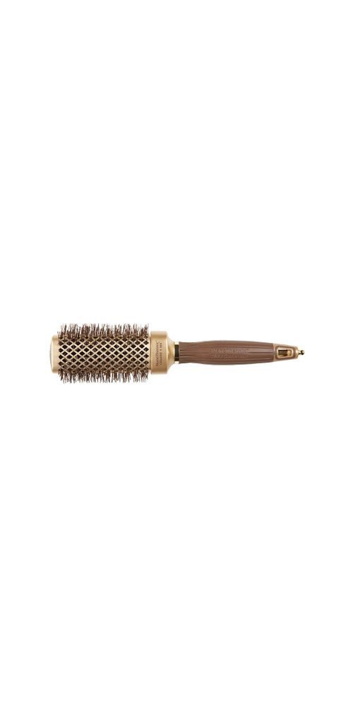 OLIVIA GARDEN Haarbürste Olivia Garden Expert Blowout Straight Wavy Gold/Braun 40mm