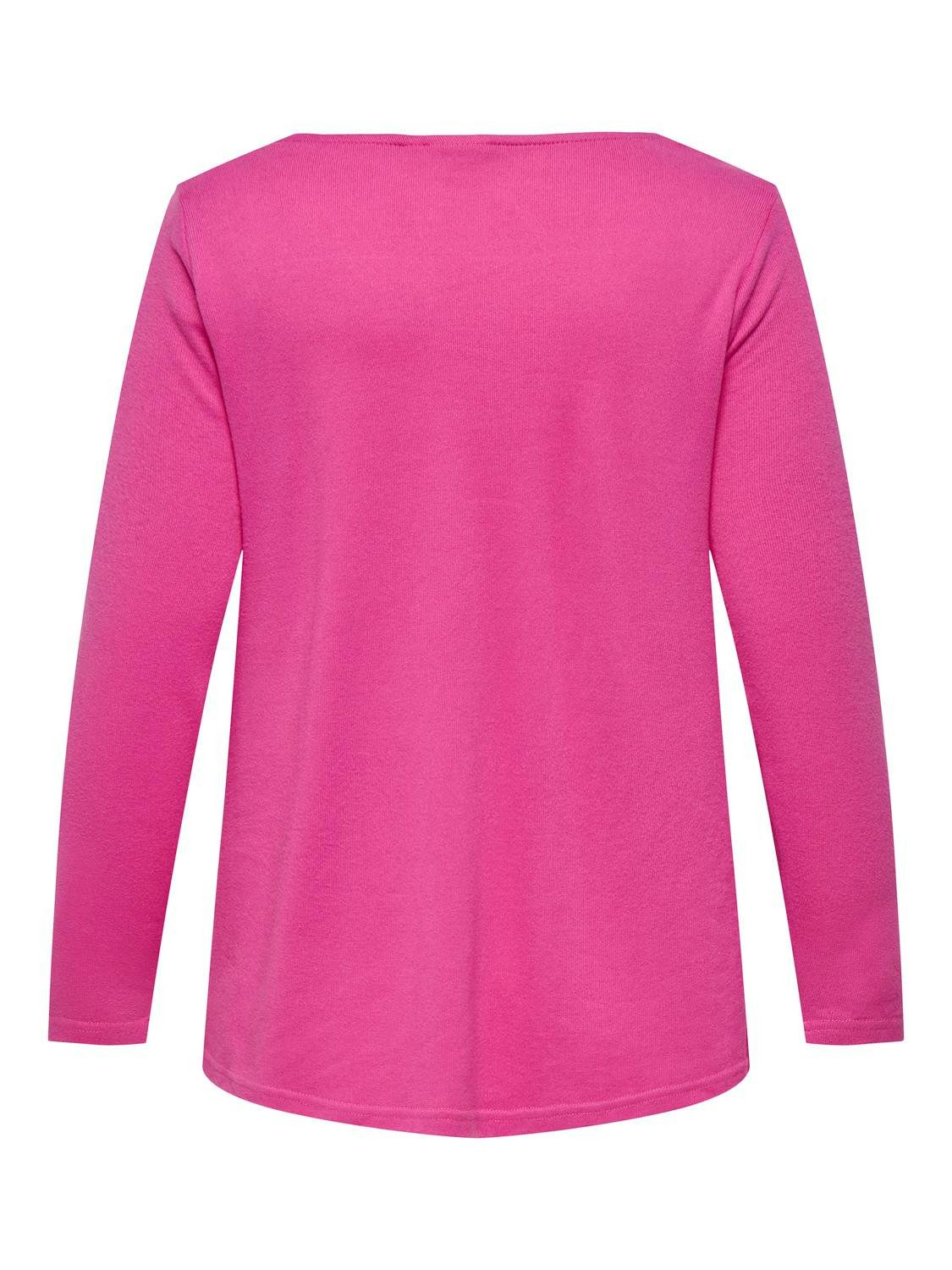ONLY CARMAKOMA Blusenshirt Plus Size V-Ausschnitt günstig online kaufen