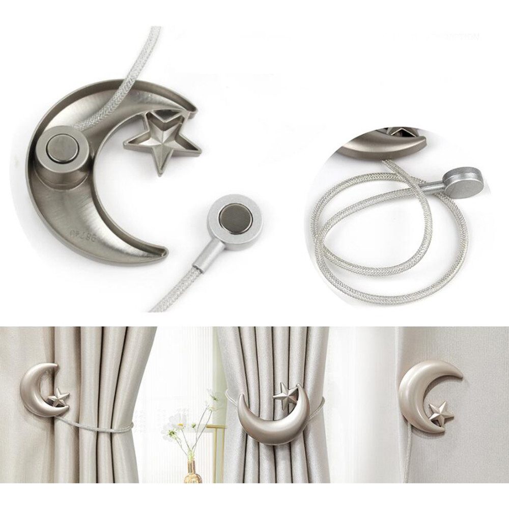 Coonoor Raffhalter Magnetische Vorhang-Raffhalter,dekorative Vorhanghalter günstig online kaufen
