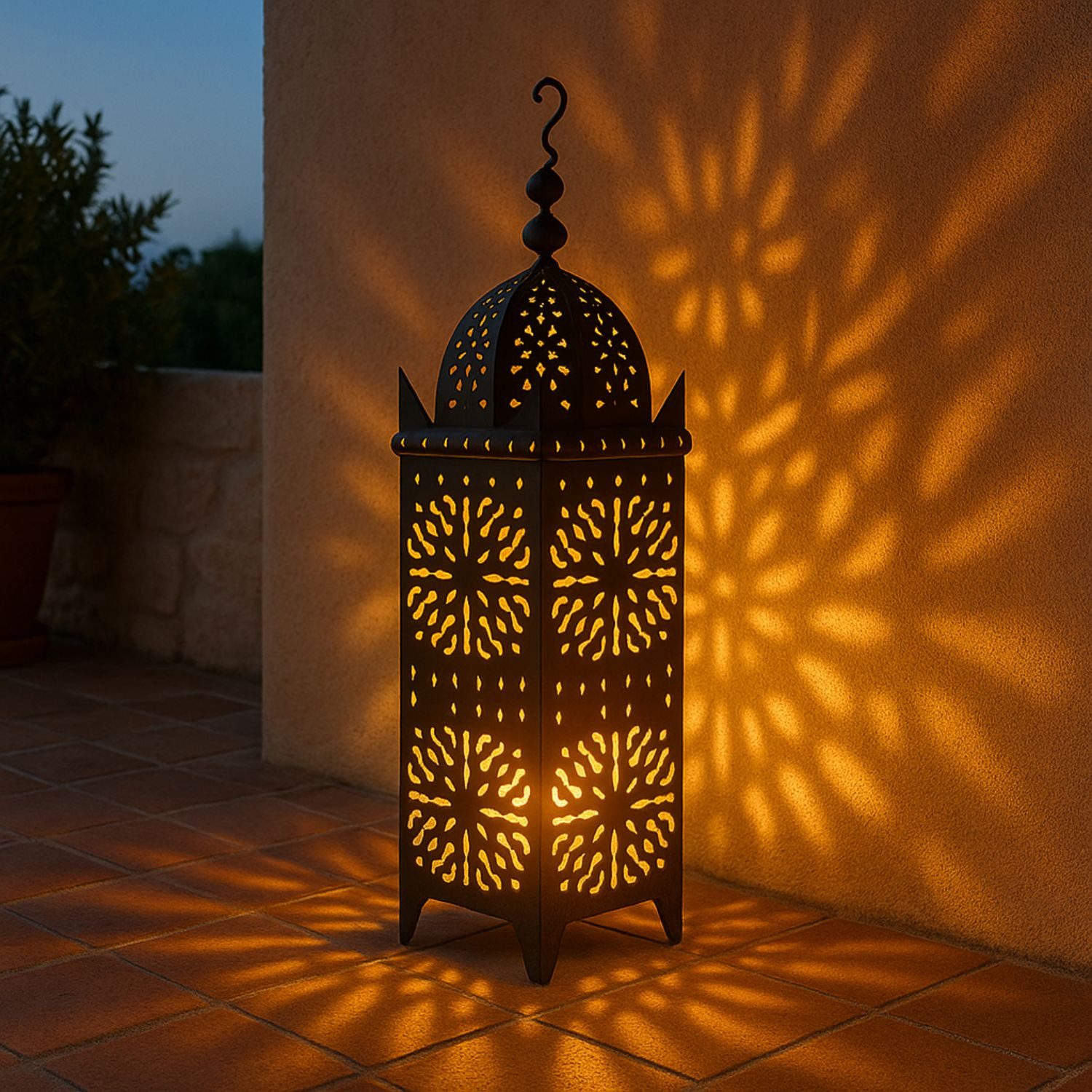 Marrakesch Orient & Mediterran Interior Kerzenlaterne günstig online kaufen