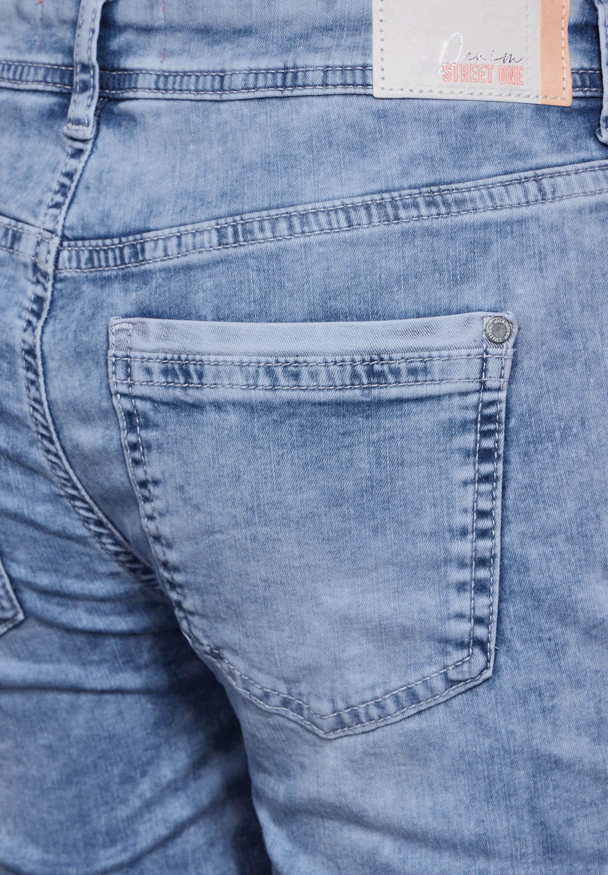 STREET ONE Slim-fit-Jeans 5-Pocket-Style