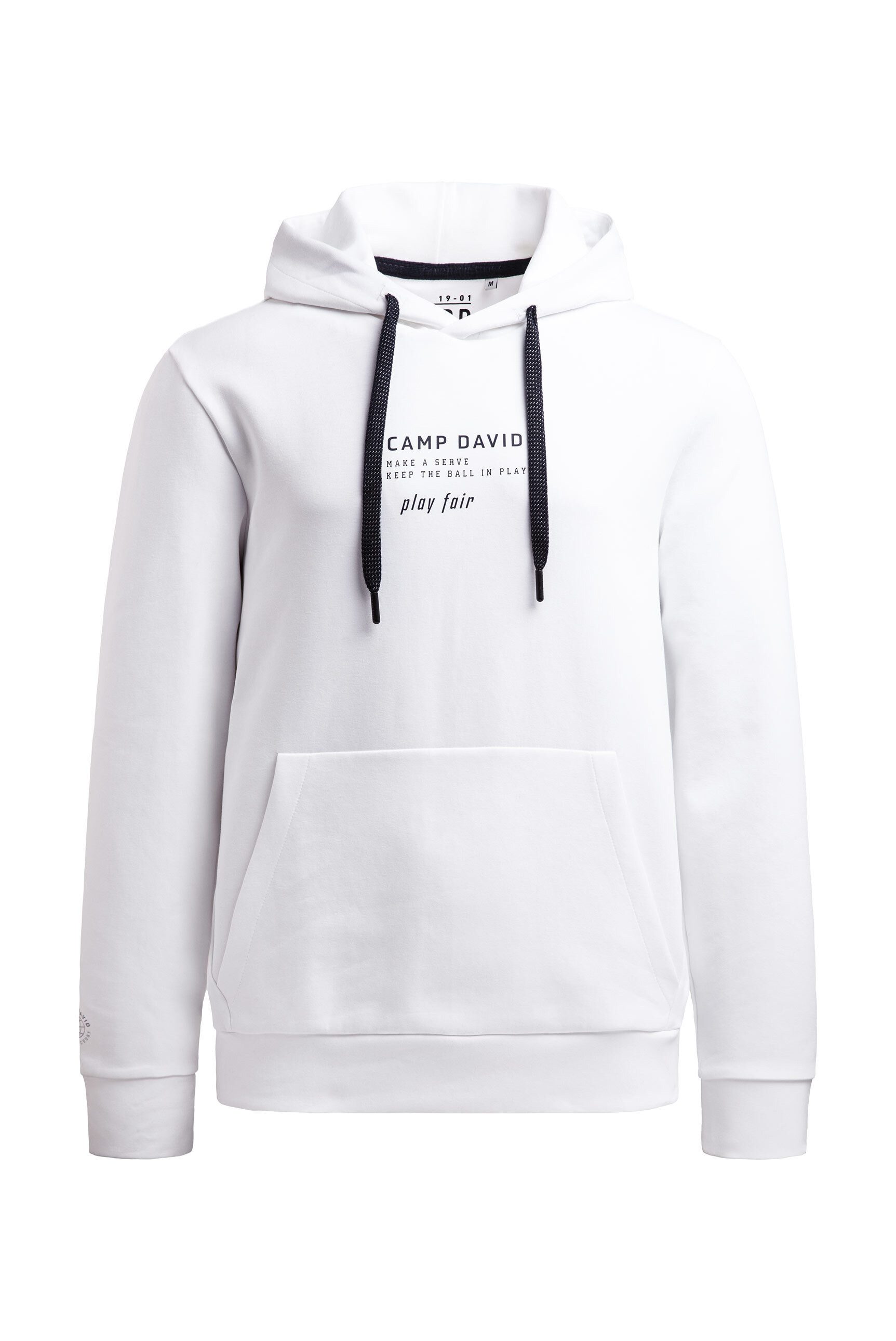 CAMP DAVID Kapuzensweatshirt mit reflektierenden Details