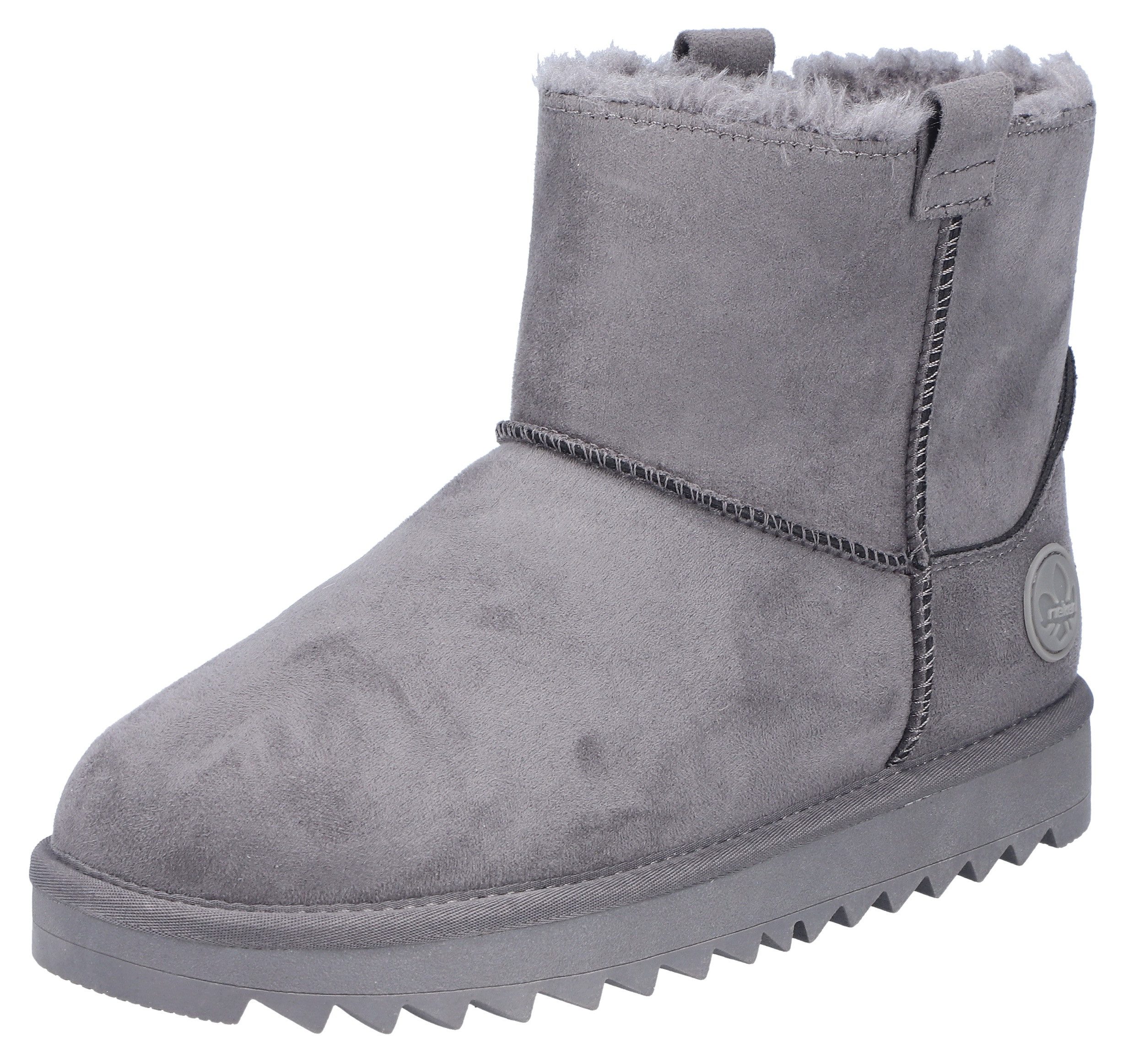 Rieker Winterboots Plateauboots, Winterstiefelette, mit Anziehlaschen günstig online kaufen
