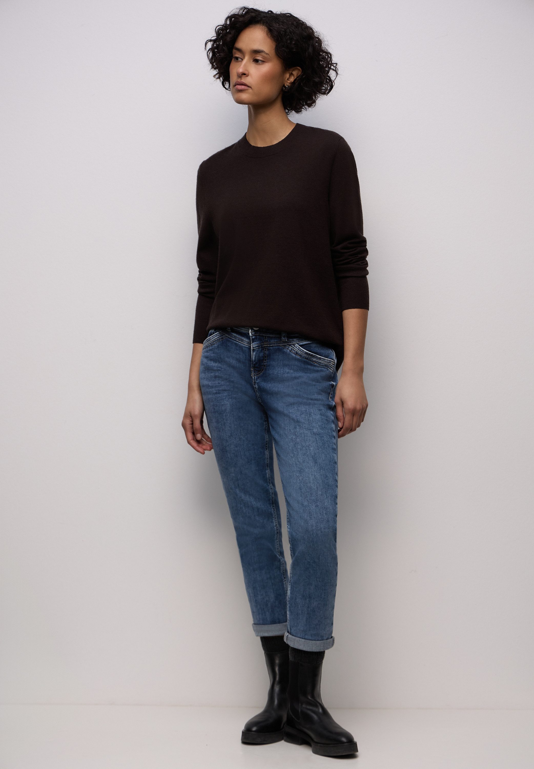 STREET ONE Loose-fit-Jeans 5-Pocket-Style – Bild 5 von 5