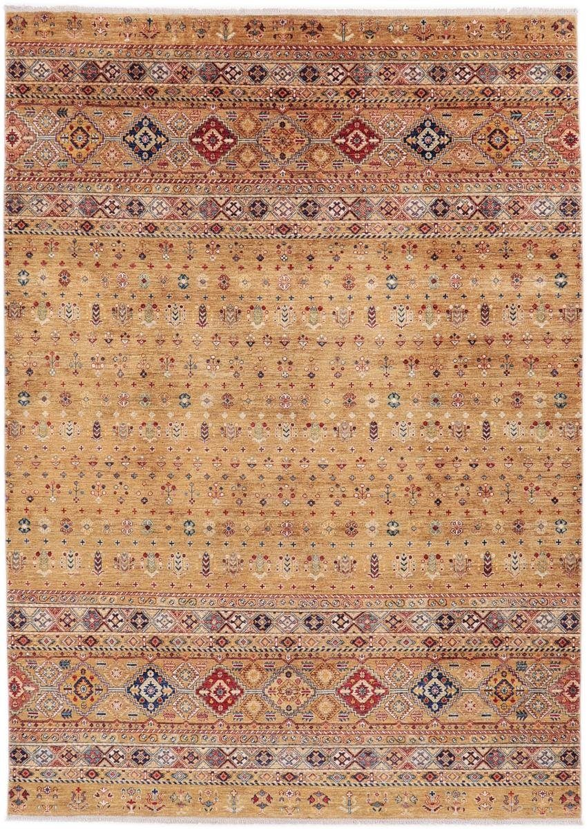 Orientteppich Arijana Shaal 244x340 Handgeknüpfter Orientteppich, Nain Trading, rechteckig, Höhe: 5 mm