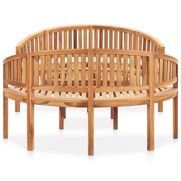 vidaXL Gartenlounge-Set 3-tlg. Garten-Lounge-Set Massivholz Teak, (1-tlg)