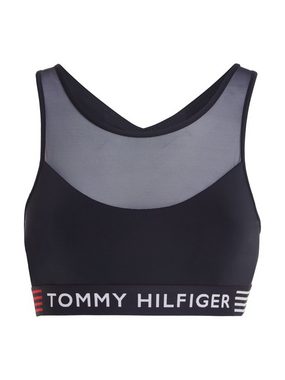 Tommy Hilfiger Underwear Bralette UNLINED BRALETTE mit Mesh-Einsatz & Tommy Hilfiger Loo-Elastiktape