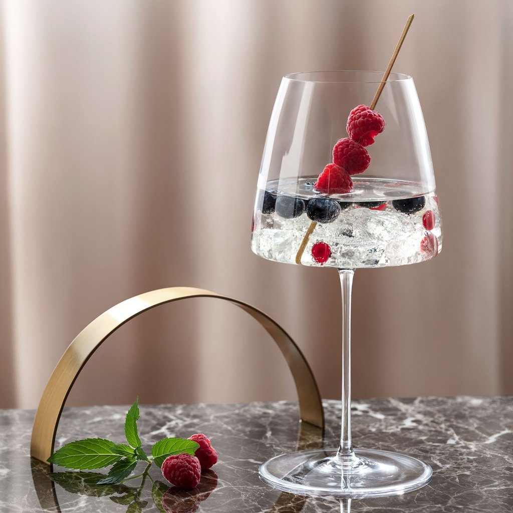 Villeroy & Boch Signature Rotweinglas MetroChic Rotweinkelch Set 2tlg 240mm, 2-tlg., Glas, Kristallglas, 2 Stck, spülmaschinenfest