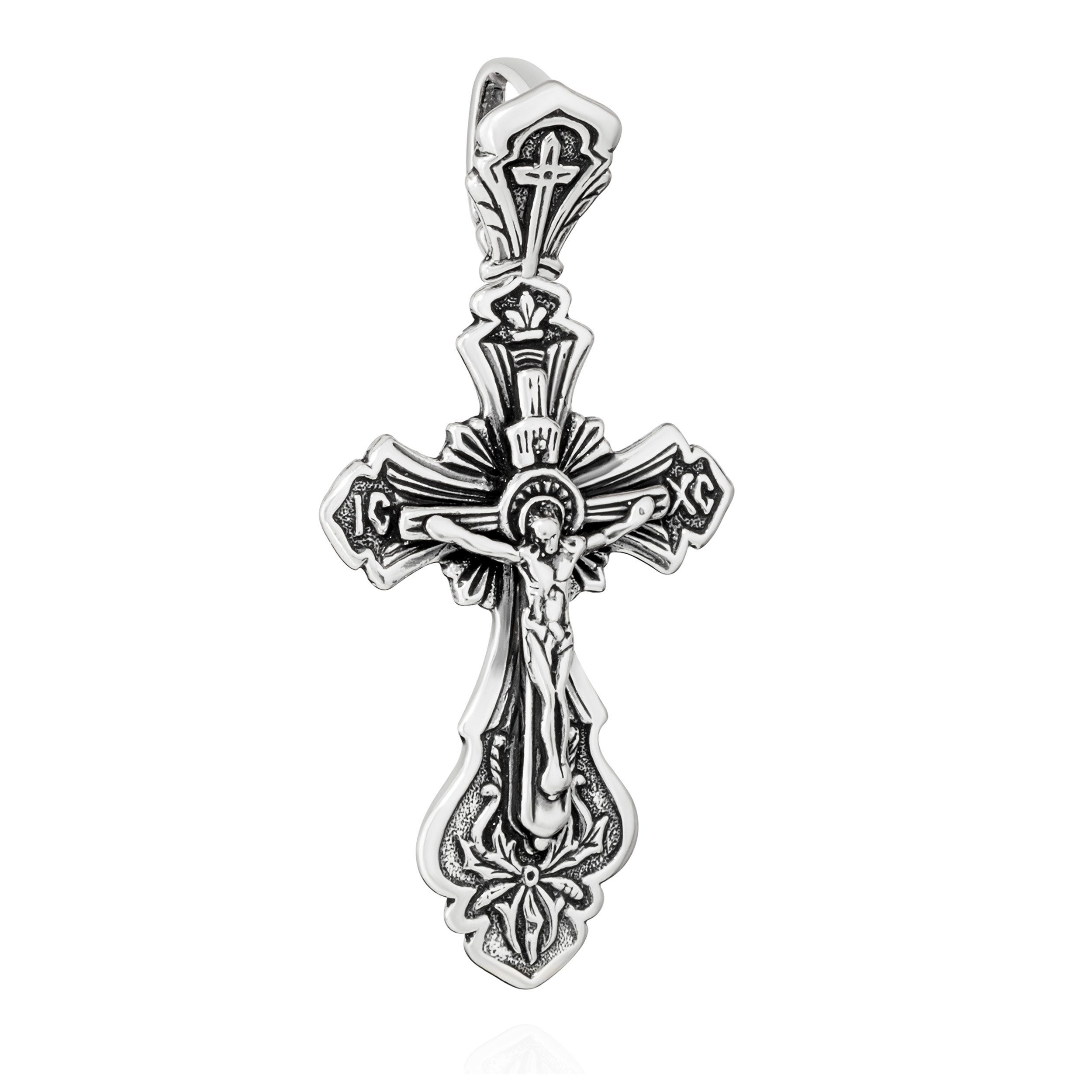 NKlaus Kreuzanhänger Kettenanhänger Jesus Kreuz 925 günstig online kaufen